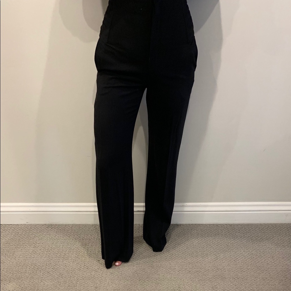 Herve Leger Black High-Waisted Trousers - Picture 8 of 8